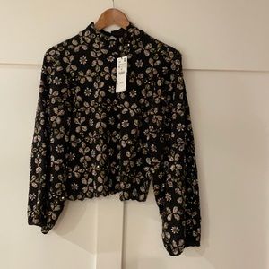 New with tags Zara sequin Party Top